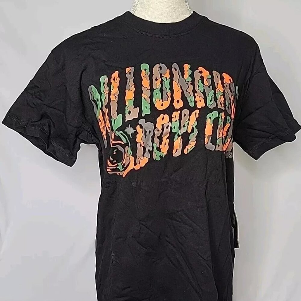 Billionaire Boys Club Camo Arch Short-Sleeve Graphic Tee Black - Size: Large